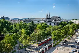 Vue sur le boulevard du Ring 