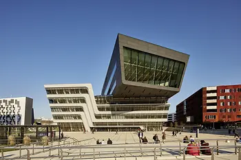 Fotografía panorámica del Campus de la WU