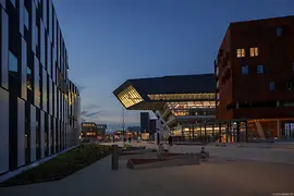Library & Learning Center by Zaha Hadid Architecture 